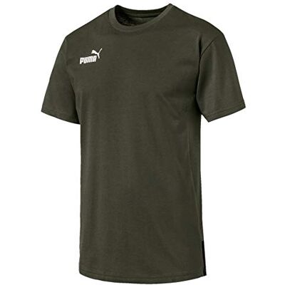 Puma Ftblnxt Casuals Tee T-shirt voor heren, Dark Denim-Palace Blue, S Puma Ftblnxt Casuals Tee T-shirt voor heren, Dark Denim-Palace Blue, S