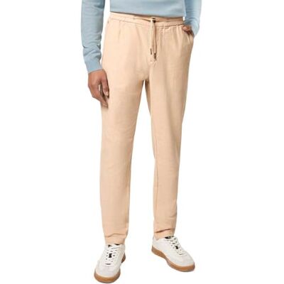 Scotch & Soda Seasonal Core Warren Cotton-linen Twill Jogger Vrijetijdsbroek voor heren, Zachte kameel, Taille 33 / lengte 30 Taille 33 / lengte 30 Scotch & Soda Seasonal Core Warren Cotton-linen Twill Jogger Vrijetijdsbroek voor heren, Zachte kameel, Taille 33 / lengte 30 Taille 33 / lengte 30