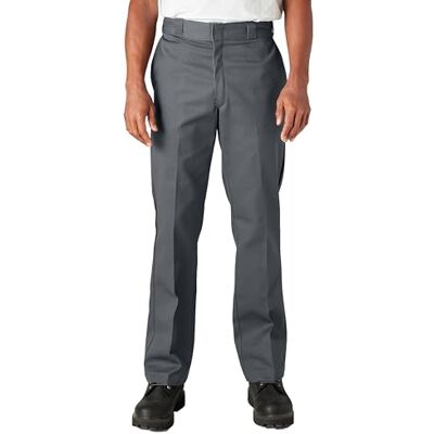 Dickies heren S/Stght Work Pant broek, Grijs (Charcoal Grey Ch), 28W / 30L 28W / 30L Dickies heren S/Stght Work Pant broek, Grijs (Charcoal Grey Ch), 28W / 30L 28W / 30L