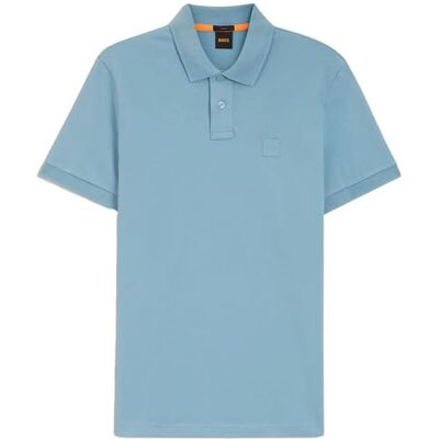 Boss Polo Passenger pour homme, Bleu clair/bleu pastel, M M Boss Polo Passenger pour homme, Bleu clair/bleu pastel, M M