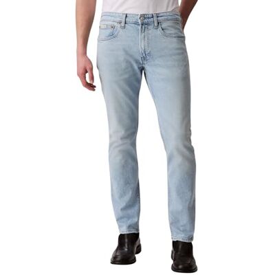 Calvin Klein Slim Marbled Beacon Jeans Regen Lv04rb736g Heren Jeans, Blauw (marmeren baken), Taille 32 / lengte 34 Taille 32 / lengte 34 Calvin Klein Slim Marbled Beacon Jeans Regen Lv04rb736g Heren Jeans, Blauw (marmeren baken), Taille 32 / lengte 34 Taille 32 / lengte 34