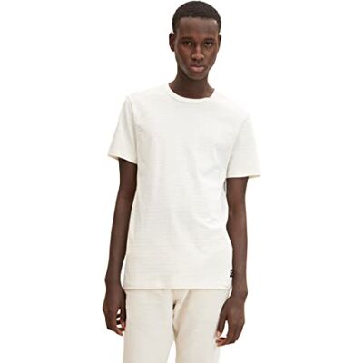 TOM TAILOR Denim t-shirt mannen, 30326 Blue Fine Yd Stripe 29W / 30L TOM TAILOR Denim t-shirt mannen, 30326 Blue Fine Yd Stripe 29W / 30L