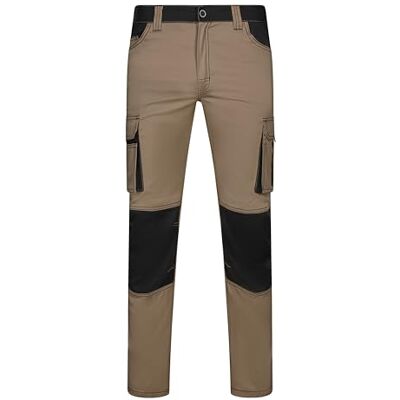 VELILLA 103031S tweekleurige stretchbroek, beige/zwart, maat 38, beige en zwart, 38 38 VELILLA 103031S tweekleurige stretchbroek, beige/zwart, maat 38, beige en zwart, 38 38