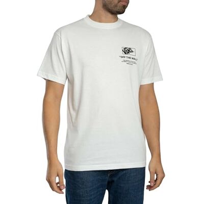 Vans Stacked Hi Ss Tee T-shirt voor heren, Wit., M M Vans Stacked Hi Ss Tee T-shirt voor heren, Wit., M M