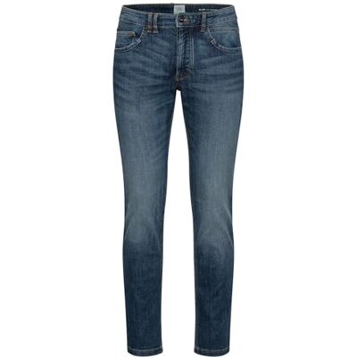Camel Active Madison Slim Fit Jeans voor heren, Donkerblauw, Taille 32 / lengte 34 Taille 32 / lengte 34 Camel Active Madison Slim Fit Jeans voor heren, Donkerblauw, Taille 32 / lengte 34 Taille 32 / lengte 34