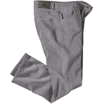 ATLAS FOR MEN Klassieke stretchy jeans voor heren, regular fit, verkrijgbaar in grote maten., grijs. 54 ATLAS FOR MEN Klassieke stretchy jeans voor heren, regular fit, verkrijgbaar in grote maten., grijs. 54