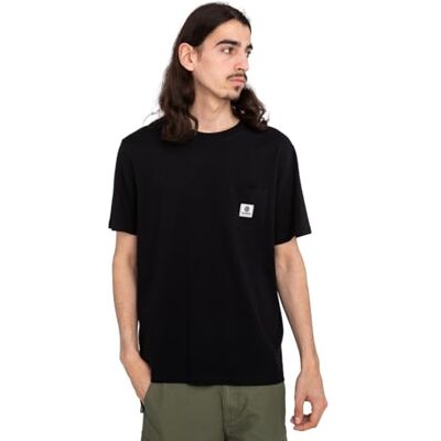 Element Quiksilver Basic Pocket Label SS T-shirt voor heren (1 stuk) Element Quiksilver Basic Pocket Label SS T-shirt voor heren (1 stuk)
