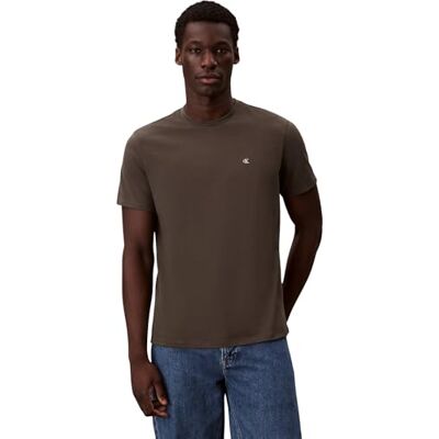 Calvin Klein Jeans SS Classic Monogram TEE LV04RD254G Tees, grijs (Beluga), S, grijs (beluga), S S Calvin Klein Jeans SS Classic Monogram TEE LV04RD254G Tees, grijs (Beluga), S, grijs (beluga), S S