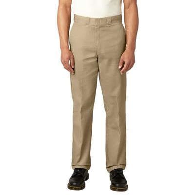 Dickies heren S/Stght Work Pant broek, Beige (Kaki), 30W / 34L 30W / 34L Dickies heren S/Stght Work Pant broek, Beige (Kaki), 30W / 34L 30W / 34L