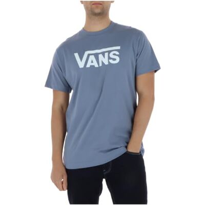 Vans Heren T-shirt met klassiek logo, Royal Cobalt, Ardoise Glaciale M Vans Heren T-shirt met klassiek logo, Royal Cobalt, Ardoise Glaciale M