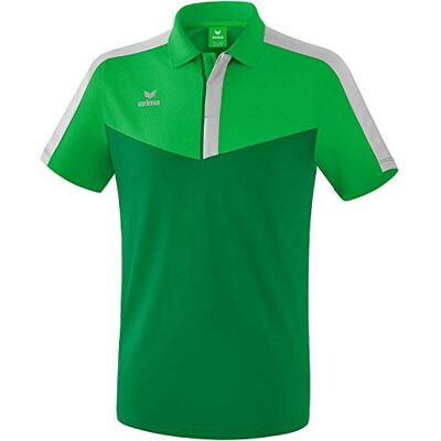 Erima Poloshirt Squad heren, Groen/Smaragd/Zilvergrijs Erima Poloshirt Squad heren, Groen/Smaragd/Zilvergrijs