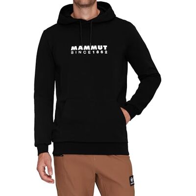 Mammut ML Hoodie met logo voor heren, sweatshirt met capuchon voor heren Mammut ML Hoodie met logo voor heren, sweatshirt met capuchon voor heren