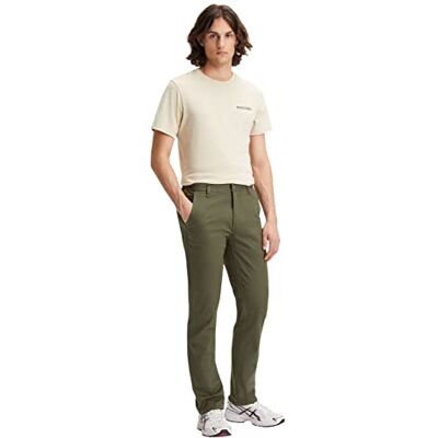 Dockers Alpha original khaki slim lite herenbroek 30W / 30L Dockers Alpha original khaki slim lite herenbroek 30W / 30L