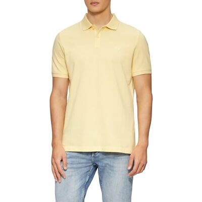 s.Oliver Katoenen piqué poloshirt, lichtgeel, XL XL s.Oliver Katoenen piqué poloshirt, lichtgeel, XL XL