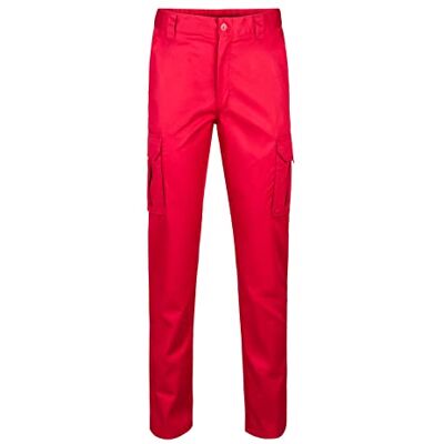 VELILLA 103001 broek met meerdere zakken, kleur rood, maat 42, werkbedrijven, slim heren, rood, 42 slim 42 Slim VELILLA 103001 broek met meerdere zakken, kleur rood, maat 42, werkbedrijven, slim heren, rood, 42 slim 42 Slim
