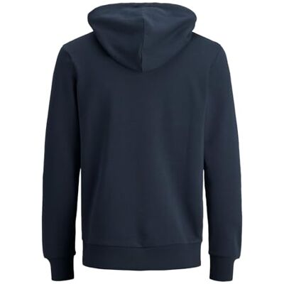 Jack & Jones Sweatshirt, Jjecorp logo, hoodie, Noos, herentrui met capuchon, (1 stuk), Navy Blauw L Jack & Jones Sweatshirt, Jjecorp logo, hoodie, Noos, herentrui met capuchon, (1 stuk), Navy Blauw L