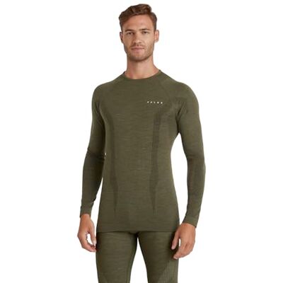 Falke Heren Wool-Tech ronde hals technisch ondergoed sportshirt lange mouwen koud tot zeer koud weer ademend klimaatregulerend geurremmend wol functioneel garen 1 stuk Falke Heren Wool-Tech ronde hals technisch ondergoed sportshirt lange mouwen koud tot zeer koud weer ademend klimaatregulerend geurremmend wol functioneel garen 1 stuk
