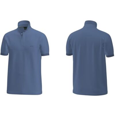 Boss Poloshirt voor heren, Open Blue 463, XL XL Boss Poloshirt voor heren, Open Blue 463, XL XL
