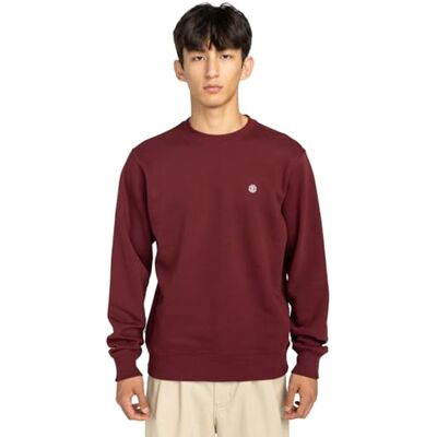 Element Icon Embroidery CR Fleece Trui voor heren, rood, M Element Icon Embroidery CR Fleece Trui voor heren, rood, M
