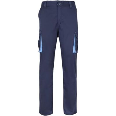 VELILLA 103004 broek met meerdere zakken, Marineblauw / hemelsblauw 50 VELILLA 103004 broek met meerdere zakken, Marineblauw / hemelsblauw 50