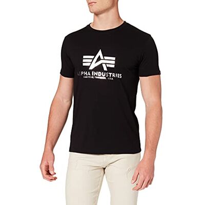 Alpha Heren Basic T-shirt, blauw, L S Alpha Heren Basic T-shirt, blauw, L S