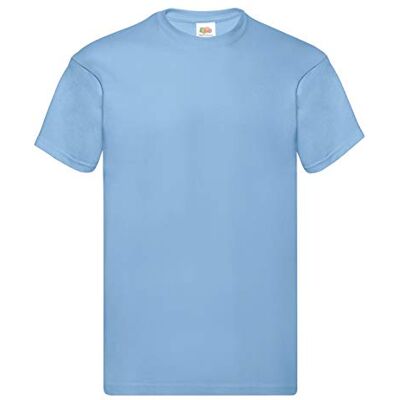 Fruit of the Loom Original T-shirt voor heren (set van 5 stuks) XXL Fruit of the Loom Original T-shirt voor heren (set van 5 stuks) XXL