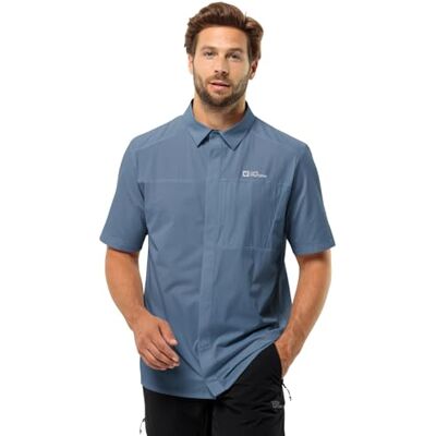 Jack Wolfskin Vandra S/S Shirt M Herenoverhemd Jack Wolfskin Vandra S/S Shirt M Herenoverhemd
