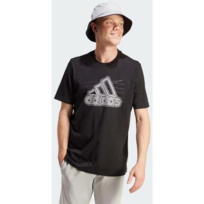 Adidas Growth Badge Graphic Tee T-shirt voor heren Adidas Growth Badge Graphic Tee T-shirt voor heren