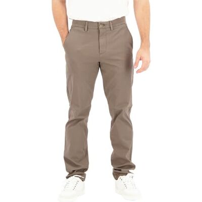 Dockers Smart 360 Flex Chino Slim Casual Pants voor heren, Khaki Groen 29W / 32L Dockers Smart 360 Flex Chino Slim Casual Pants voor heren, Khaki Groen 29W / 32L