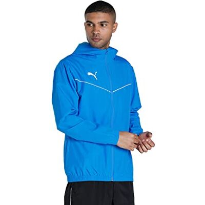 Puma Herren Trainingsjacke teamRISE All Weather Jacket, Electric Blue Lemonade, XXL, 657396 Puma Herren Trainingsjacke teamRISE All Weather Jacket, Electric Blue Lemonade, XXL, 657396