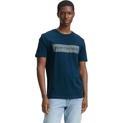 TOM TAILOR Denim 1043456 Aedan rechte jeans voor heren, 21179 Deep Pond Green, S S TOM TAILOR Denim 1043456 Aedan rechte jeans voor heren, 21179 Deep Pond Green, S S