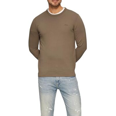 s.Oliver Gebreide trui met geborduurd logo, 8483, XXL XXL s.Oliver Gebreide trui met geborduurd logo, 8483, XXL XXL