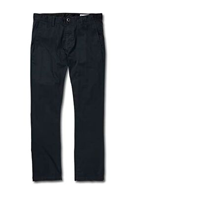 Volcom Frickin stretch chinobroek voor heren, moderne pasvorm, van broek voor heren Volcom Frickin stretch chinobroek voor heren, moderne pasvorm, van broek voor heren