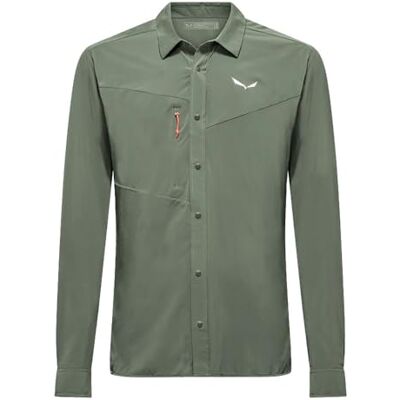 Salewa Puez L/S Shirt M T-shirt heren Salewa Puez L/S Shirt M T-shirt heren