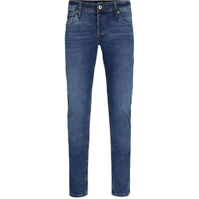 Jack & Jones -jeans voor heren, Blauwe Denim 30W / 34L Jack & Jones -jeans voor heren, Blauwe Denim 30W / 34L