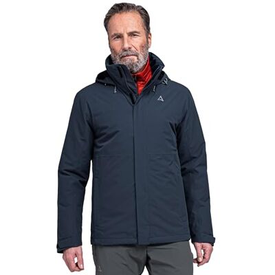 Schöffel Waterdichte en winddichte regenjas Ademende outdoorjas Met intrekbare capuchon Schöffel Waterdichte en winddichte regenjas Ademende outdoorjas Met intrekbare capuchon