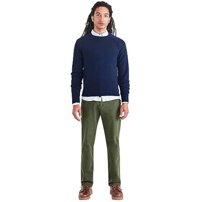 Dockers Smart 360 Flex Chino Slim Casual Pants voor heren, Forest Night 28W / 32L Dockers Smart 360 Flex Chino Slim Casual Pants voor heren, Forest Night 28W / 32L