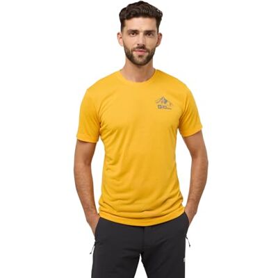 Jack Wolfskin Vonnan Graphic T M T-shirt voor heren Jack Wolfskin Vonnan Graphic T M T-shirt voor heren