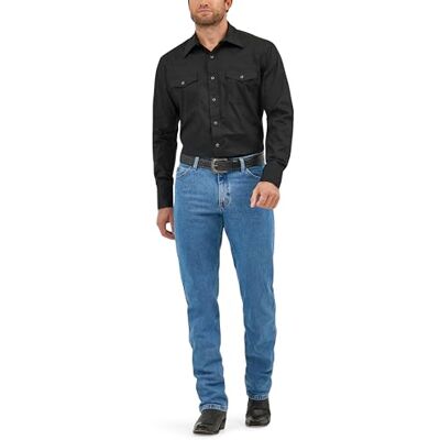 Wrangler All Terrain Gear X Premium Cowboyjeans voor heren, regular fit, vervaagd, 38W/36L Taille 38/lengte 36 Wrangler All Terrain Gear X Premium Cowboyjeans voor heren, regular fit, vervaagd, 38W/36L Taille 38/lengte 36