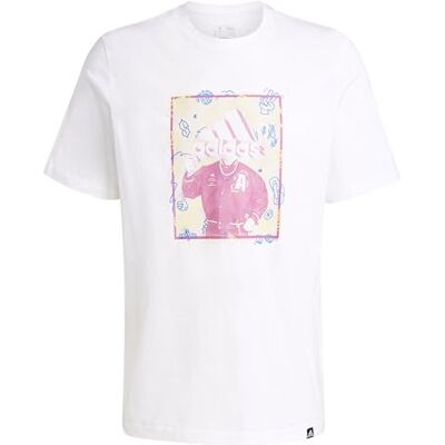 Adidas Doodle Graphic Tee grafisch T-shirt met korte mouwen voor heren (1 stuk) Adidas Doodle Graphic Tee grafisch T-shirt met korte mouwen voor heren (1 stuk)