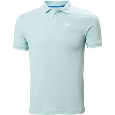 Helly Hansen Kos Poloshirt voor heren, Lichtblauw, S S Helly Hansen Kos Poloshirt voor heren, Lichtblauw, S S