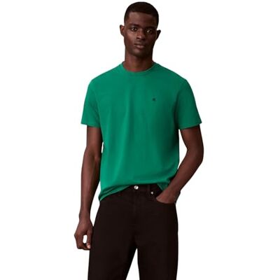 Calvin Klein Ss Classic Monogram Tee Lv04rd254g T-shirts voor heren (1 stuk), Groen (Deco Green), XXL grote maat XXL grote maat Calvin Klein Ss Classic Monogram Tee Lv04rd254g T-shirts voor heren (1 stuk), Groen (Deco Green), XXL grote maat XXL grote maat