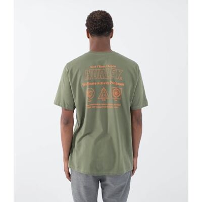 Hurley Wellness Ss T-shirt voor heren Hurley Wellness Ss T-shirt voor heren