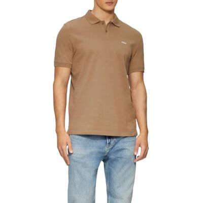 s.Oliver Katoenen piqué poloshirt, Steen, XXL XXL s.Oliver Katoenen piqué poloshirt, Steen, XXL XXL