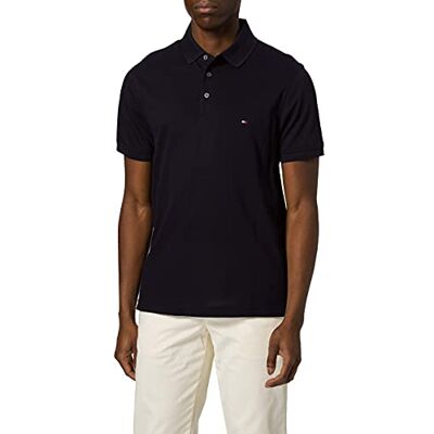 Tommy Hilfiger 1985 Mw0mw17771 Poloshirt voor heren, slimfit, Blauw (Desert Sky), XS Tommy Hilfiger 1985 Mw0mw17771 Poloshirt voor heren, slimfit, Blauw (Desert Sky), XS