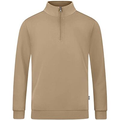 JAKO Organic Ziptop F100 rood, Zand JAKO Organic Ziptop F100 rood, Zand