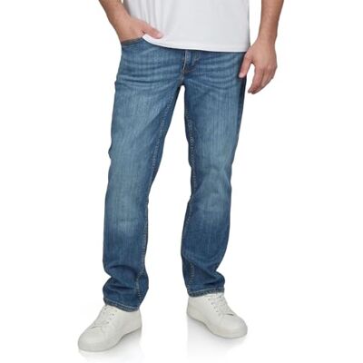 MUSTANG Washington Heren Jeans Stretch Lange Rechte Fit Denim Blauw Zwart Maat 30 31 32 33 34 36 38 40 42 44 Taille 36/lengte 30 MUSTANG Washington Heren Jeans Stretch Lange Rechte Fit Denim Blauw Zwart Maat 30 31 32 33 34 36 38 40 42 44 Taille 36/lengte 30