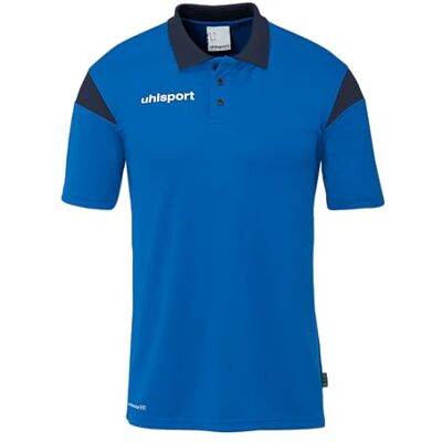 uhlsport Polo Squad 27 sportpoloshirt, uniseks, azuurblauw/marineblauw, 4XL 4XL uhlsport Polo Squad 27 sportpoloshirt, uniseks, azuurblauw/marineblauw, 4XL 4XL