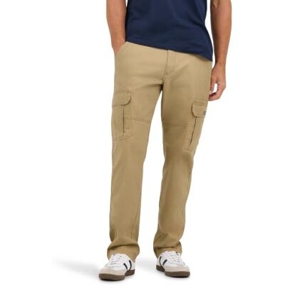 Wrangler Relaxed fit stretch cargobroek vrijetijdsbroek heren 38W / 30L Wrangler Relaxed fit stretch cargobroek vrijetijdsbroek heren 38W / 30L