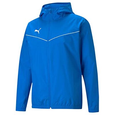 Puma Herren Trainingsjacke Teamrise All Weather Jacket, Electric Blue Lemonade, L, 657396 Puma Herren Trainingsjacke Teamrise All Weather Jacket, Electric Blue Lemonade, L, 657396